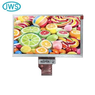 China High quality 7 inch tft lcd display best price JWS TFT LCD display industrial popular custom 7 inch panel 800*480 resolution for sale