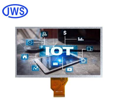 China Hot sale JWS industrial tft lcd display panel grade luminance 400cd/m2 resolution 800*480 8 inch tft lcd display screen with 8 inch for sale