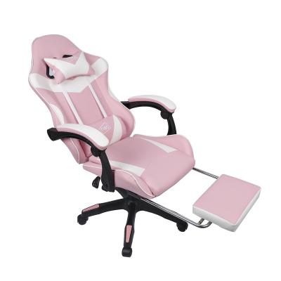 China White and rosy of the head office chair of adjustable (size) factory OEM with the logo adapted to the customer's needs for sale