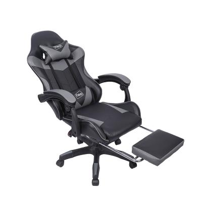 China Adjustable ergonomic chair of the factory OEM (size) OEM head office game with the footrest for sale