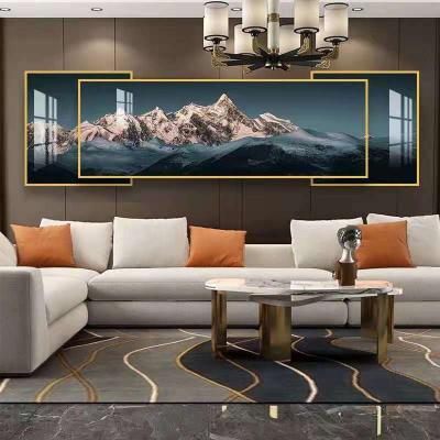 China New Classic/Postmodern Landscape Wall Decoration Diamond Painting Home Front Office Artw File 5D Crystal Porcelain Painting Living Room for sale