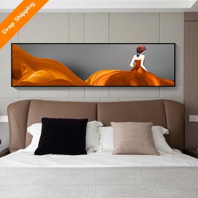 China New classics/postmodern custom design European abstract crystal glass painting fashion beauty living room bedroom bedroom wall painting for sale