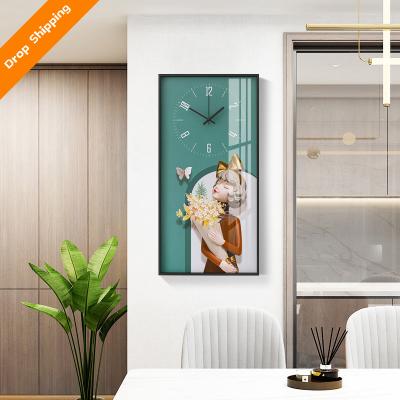 China New Classical/Postmodern Crystal Porcelain Painting Modern Abstract Art Printing Beautiful Home Decor Character Wall Painting for sale