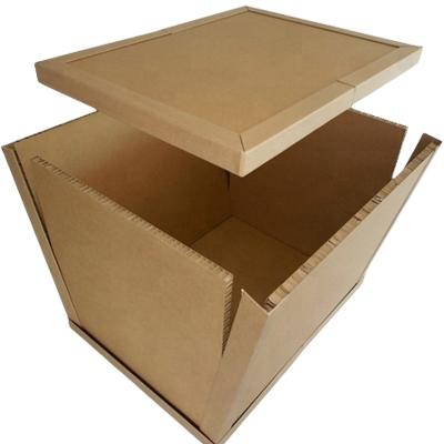 China Personalized Eco Friendly Paper Products Heavy Cargo Honeycomb Packaging Box for sale