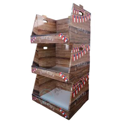 China Eco Friendly Corrugated Cardboard Pallet Display With CMYK / Pantone Printing for sale