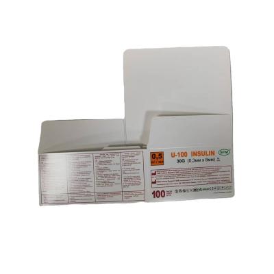 China Recyclable Autoforming Quickly Customize Cheap Surgical Disposable Medical Face Mask Packaging Paper Box Various Face Masks Packaging Boxes for sale