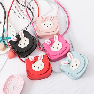 China New Coming Eco-friendly Kids Bowknot Shoulder Bags Mini Handbag Cute Kids Cartoon Girls Purses for sale