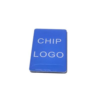 China UHF Epoxy RFID Crystal Epoxy Blank Keyfob Key Tag 13.56mhz 125khz Custom Waterproof/Waterproof QR Code for sale