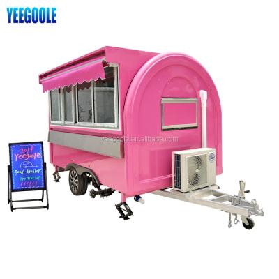 China Mobile Towable Trailer Google Promotion China BBQ Food Cart/BBQ Food Cart/Grill BBQ Food Cart for sale