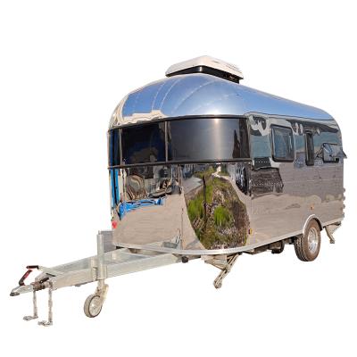 China Travel Trailer YEEGOOLE Pull Motorhome Off Road Caravan Trailer Camping for sale