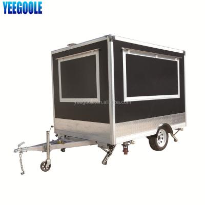 China Vending shawarma food cart street food kiosk/cafe vegetable processing plant carts mobile food trailer for sale