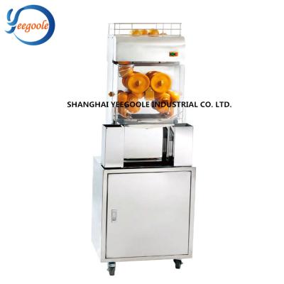 China YG-2000C-4 Hotels Stainless Steel Automatic Lemon Juicer Lime Juicer Orange Citrus Press for sale