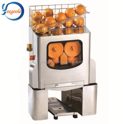 China YG-2000E-3 Hotels Orange Juice Concentrate Machine Industrial Orange Juicer for sale