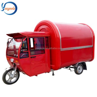 China 2019 Mobile Food Truck Promotion Big For Christmas Churros Cart Large Food Vending Cart Food Carts/Mobile Food Trailer With Fryer for sale