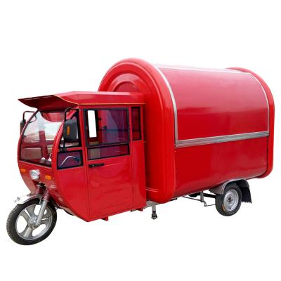 China Vegetable processing factory YG-DD-01S mobile car food truck food van for sale fast food cart CE for sale