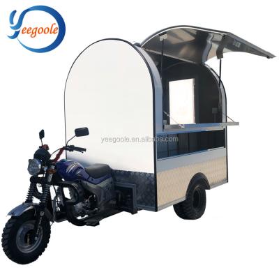 China Cheap hot sale professional outdoor mobile catering truck YEEGOOLE food mobile catering truck YEEGOOLE with cabin for sale for sale