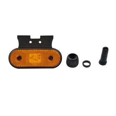 China 1 AMBER LED side marker with bracket for trailer and truck SY-SML1046B for sale