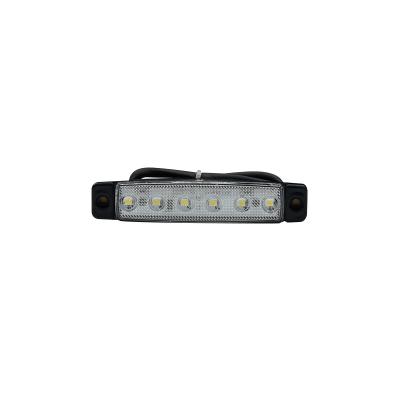 China HOT SALE 6 LED WHITE Side Marker For Trailer And Truck SY-SML1032-1 for sale