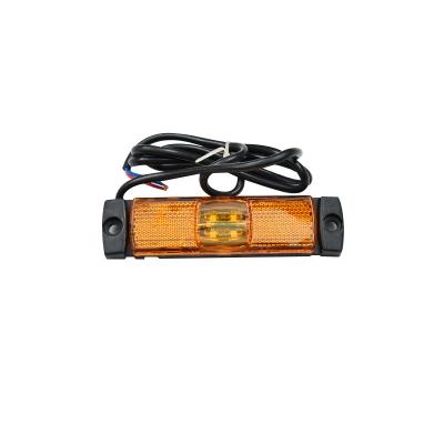 China 4 LED AMBER Yellow Side Marker with Bracket for Trailer and Truck SY-SML1038 SY-SML1038B for sale