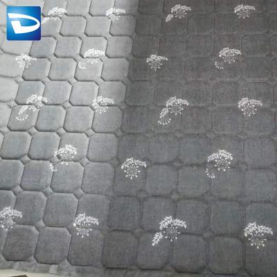 China Outer Materials Of Fire Retardant Mattress Quilting Tricot Polyester Fabrics for sale