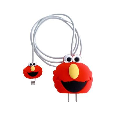 China Silicone/PVC 3D Cute Case Universal Endurable Usb Charger Protector Cute Cable Bites AC Adapter Case for sale