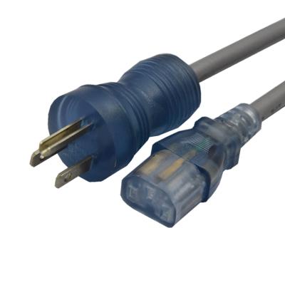 China INSTRUMENTATION American Three Plugs Suffix Special Power Cord For Medical for sale