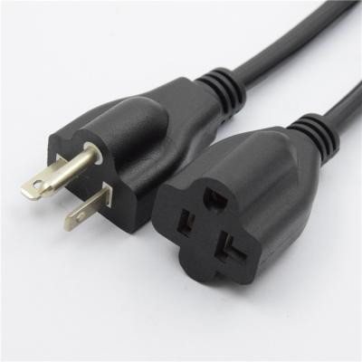 China Home Appliance Male And Female Power Extension Cord 6-20P 6-20R NEMA For USA for sale