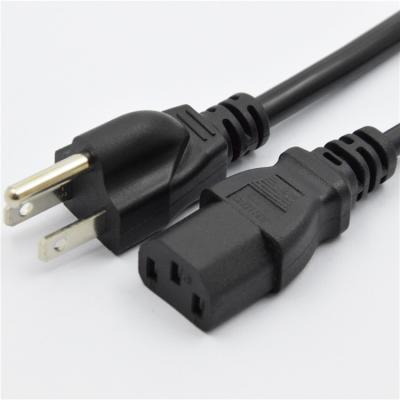 China Construction Japan Standard Three Plug Suffix Power Cord For C13 End for sale