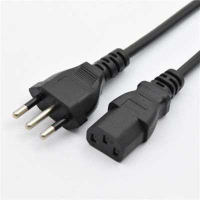 China 250V Italian Home Appliance Custom Length 2 Pin Plug Power Cord For Sale for sale