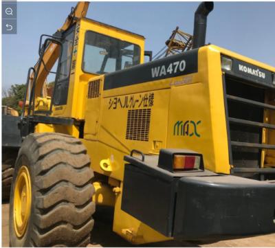 China Used Komatsu Machinery Repair Shops Wa470 Wa320-3 Wa320-5 Wa380-3 Wa380-6 Used Wheel Loader for sale