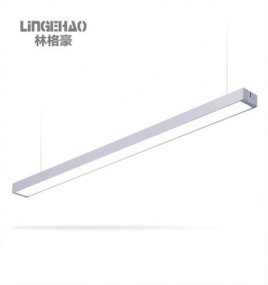 China Commercial LED Desk Light IP20 27W LED Indoor Aluminum Linear LED Linear Desk Lighting NC for sale