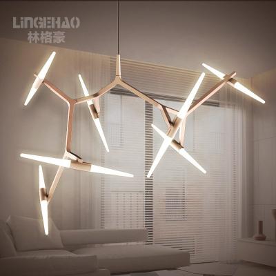 China Post-modern Office Lighting 2400lm 30W Chandelier Luxury for sale