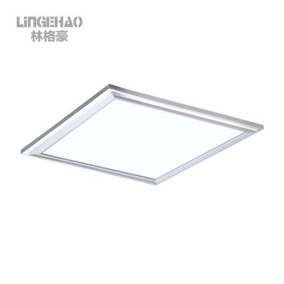 China Warehouse LINGEHAO Aluminum Integrated Flat Panel LED Cabinet Lighting , Brushed Aluminum for sale