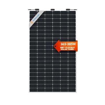 China Sunport Power MWT Solar Panels 365W-385W Low Price China Flexible Camping Folding Mono Solar Panels 126 (21x6) for sale