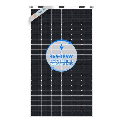 China Solar Module Perc Solar Panel 126 (21x6) Power Solar Cell Module Sunpor Solar Panels Solar Panel System Flexible Home Solar Panel Module for sale