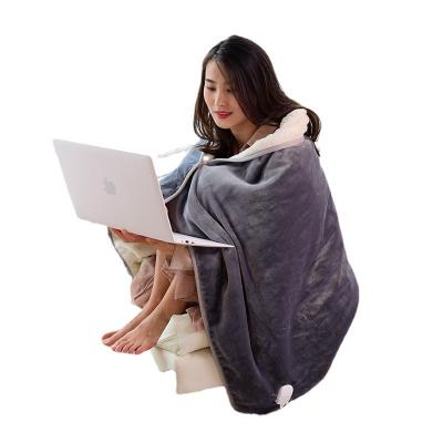 China Anti Dust Mite Heat Hidden Electric Bed Warmer Heated Fast Heating Blanket Flannel Spray With Hand Controller For Winter Heaters Bedroom for sale