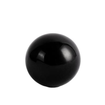 China Wholesale Natural Handmade Healing Gift Balls Crystal Black Obsidian Spheres For Europe Gemstone Home Decoration for sale