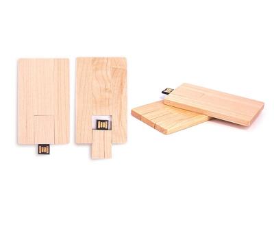 China Wholesale Hot Selling Good Quality Wooden Card 128Gb Manufacturer Credit Card Usb Flash Driver 128Mb - Usb for sale