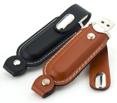 China Custom Logo 1Gb 2Gb 4Gb 8Gb 16Gb 32Gb Usb Flash Memory Leather Leather USB Drive USB Leather Good Quality for sale