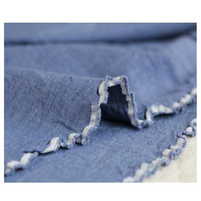 China Heat-Insulation Vintage Stonewash Linen Washed Fabric for sale