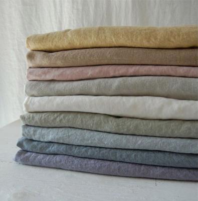 China 110inch 280cm Organic Wide Width Washed Canvas Fabrics for sale