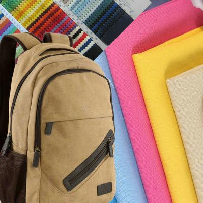 China Chemical-Resistant Recycled Canvas Material Fabric For Bag for sale