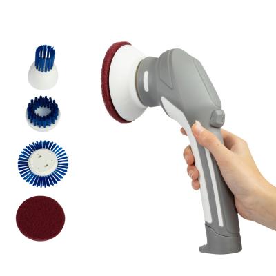 China Viable Universal Multifunctional Portable Handheld Electric Cleaning Brush for sale