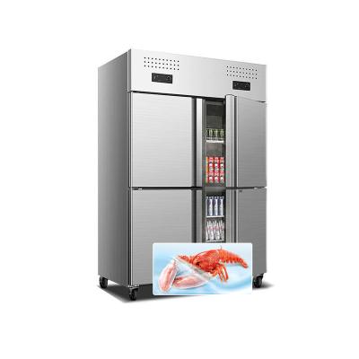 China New Home COMPRESSOR Direct Cooling Manual Type Defrost Refrigerator Compact Refrigerators With Two Door for sale