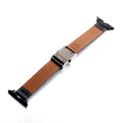 China 2019 Hot Women Stainless Steel Slap Band Rose Gold Metal Bangle Strap Stainless Steel Bracelet For Apple Watch Series 4 3 2 1 for sale