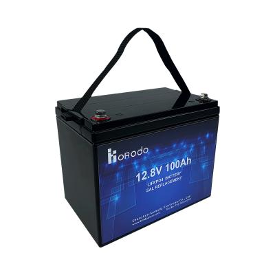 China 12v 100ah Lithium Lifepo4 Battery For Solar Panel System /e-motorcycle/ Wheelchairs /RV 266*168*209mm for sale