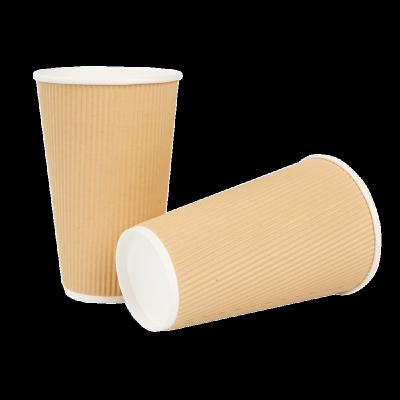 China Disposable Disposable Wall Logo Hot Coffee Paper Cup Custom Made 4oz 8oz 12oz Double for sale