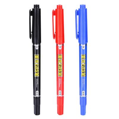 China 3Colors Marker Pens Dual Tip Line Drawing Pens for School and Office Marker Pen for Sketching and Drawing W-1609 for sale