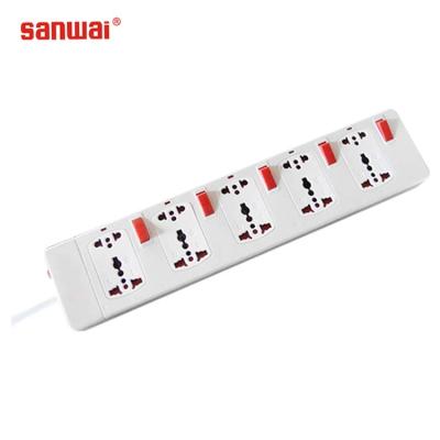 China High quality residential / multipurpose multi home table socket with different switches for sale