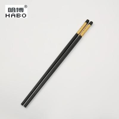 China HABO Brand HBF404 Chinese PPS Alloy Disposable Chopsticks Plastic With Logo for sale